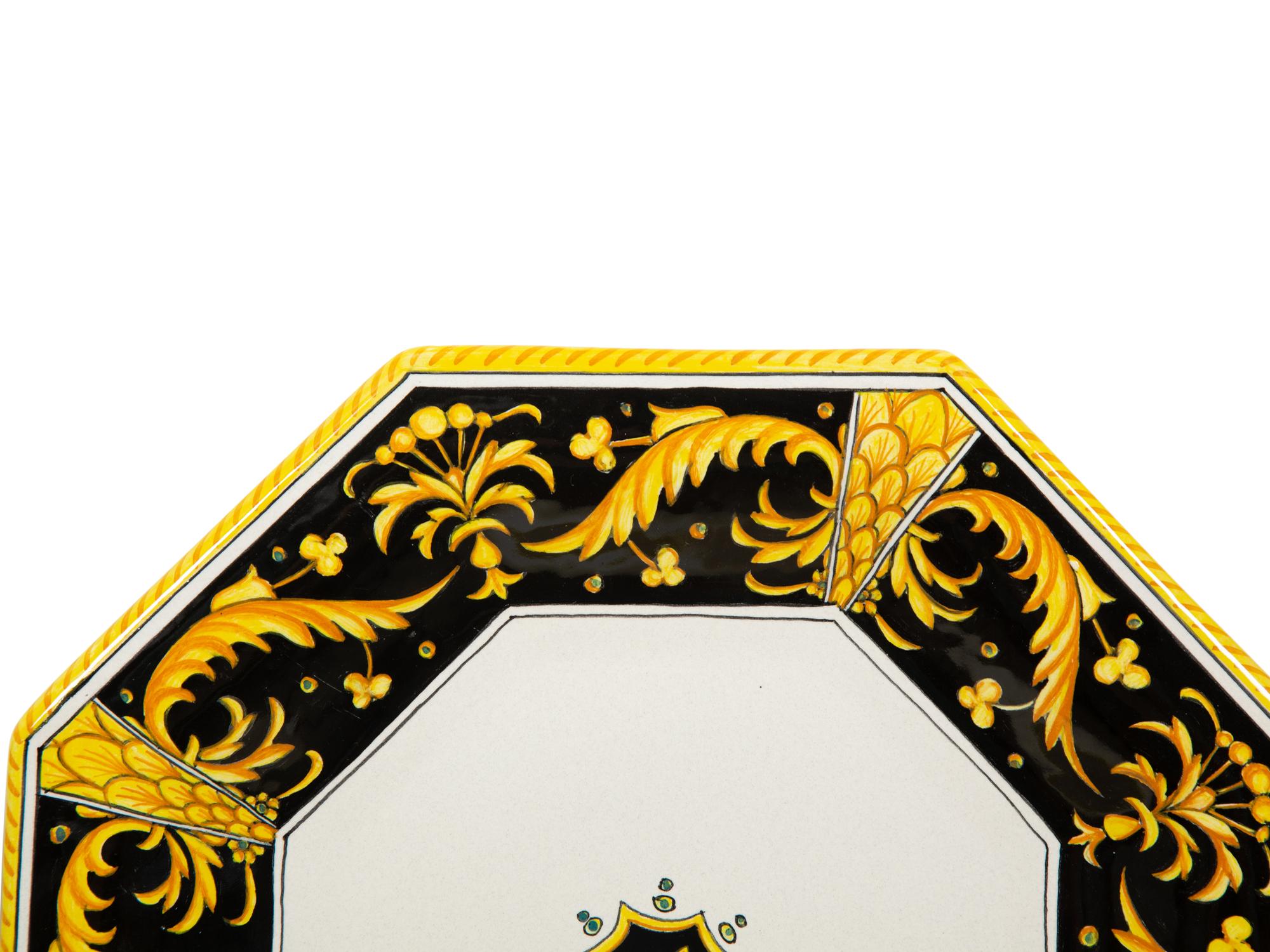 An Italian Faience Dinner Service