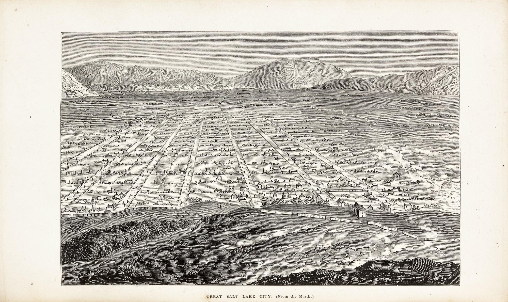BURTON, Richard Francis, Sir (1821-1890). The City of Saints and Across the Rocky Mountains to California . London: Longman, Green, Longman, and Roberts, 1861.