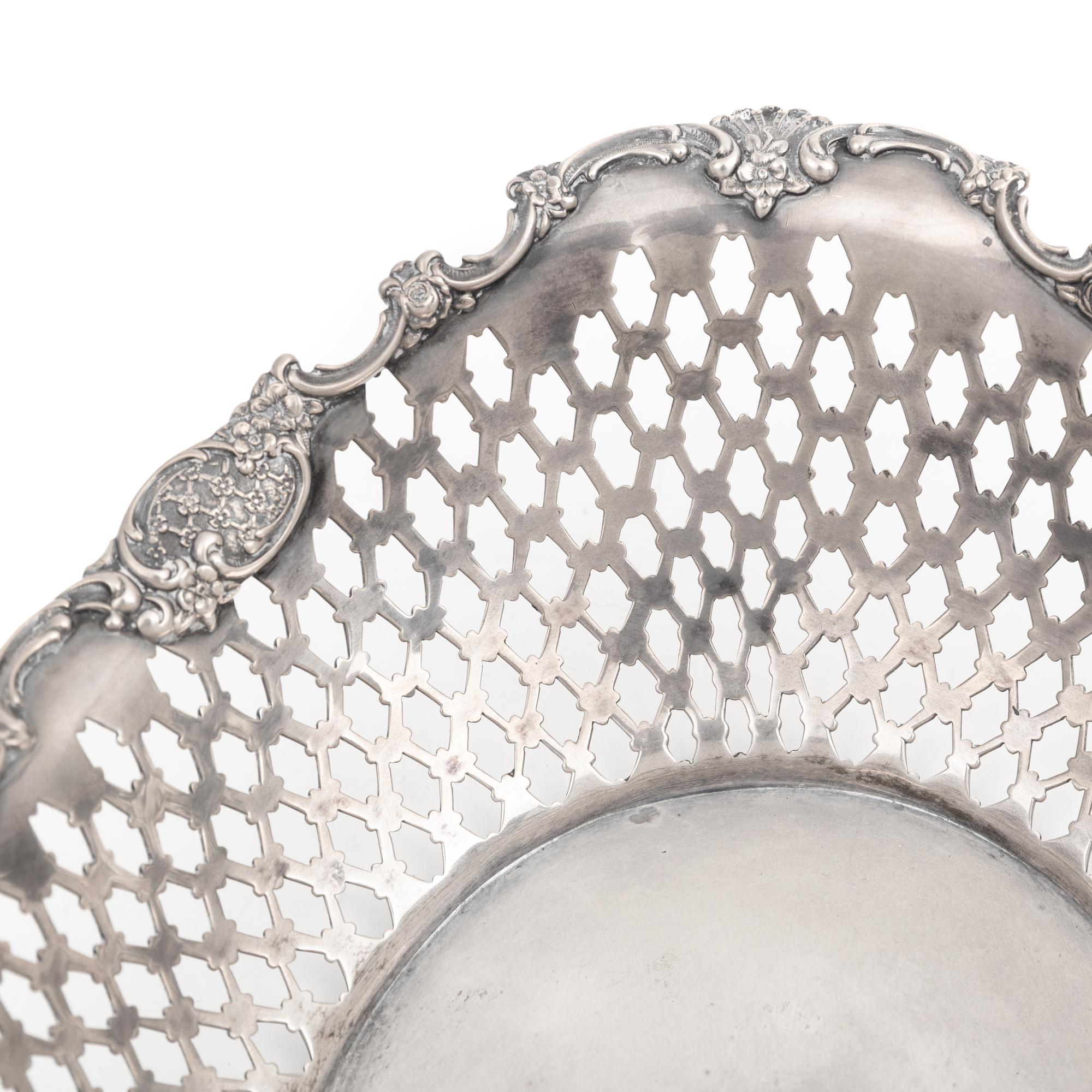 A Tiffany and Co. Silver Bread Basket