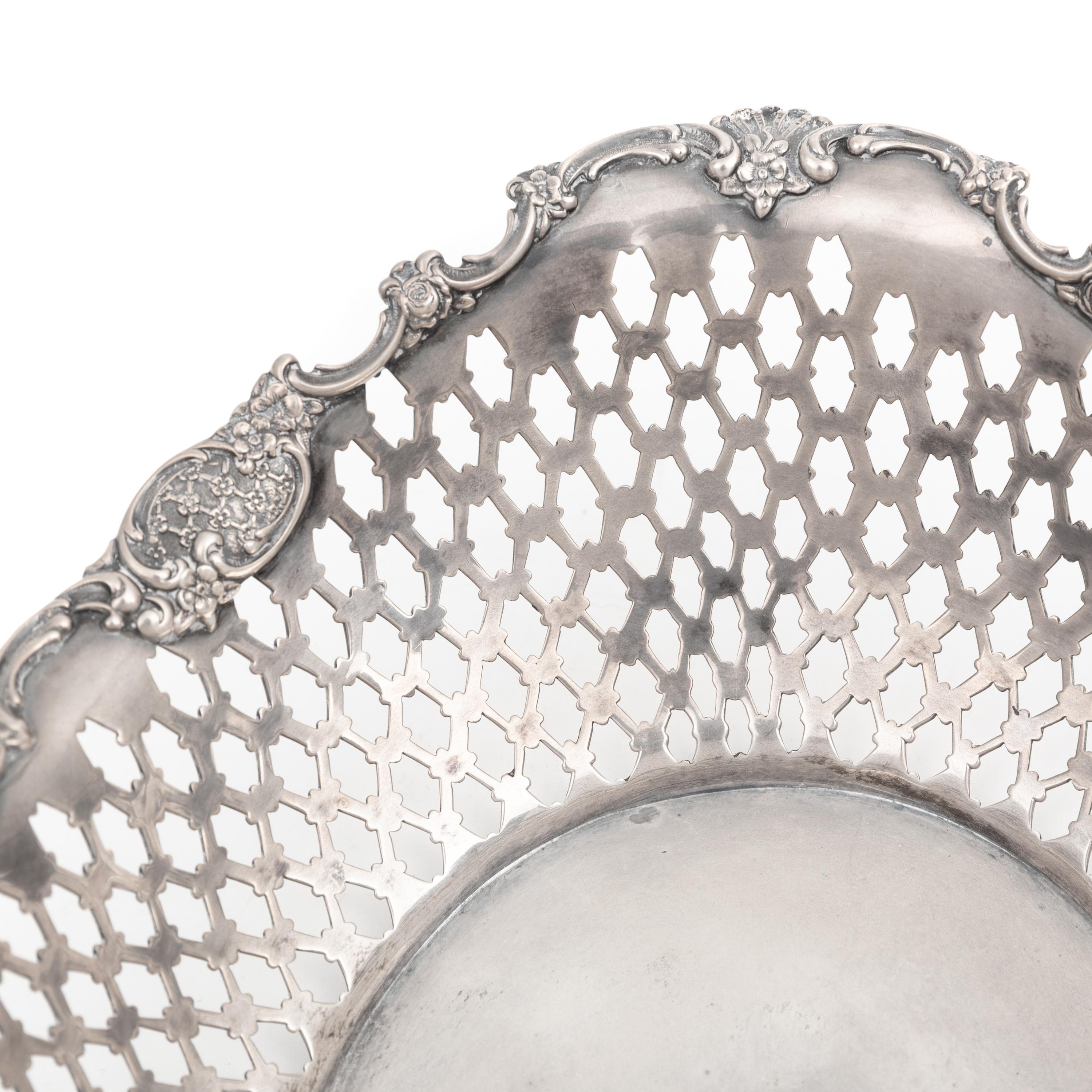 A Tiffany and Co. Silver Bread Basket