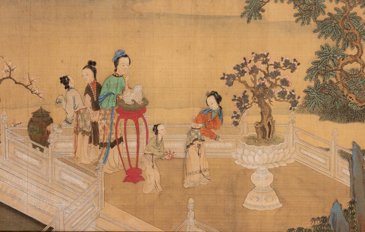 Possibly Tang Yin (Chinese, 1470-1524) 或爲唐寅《漢宮春曉圖》