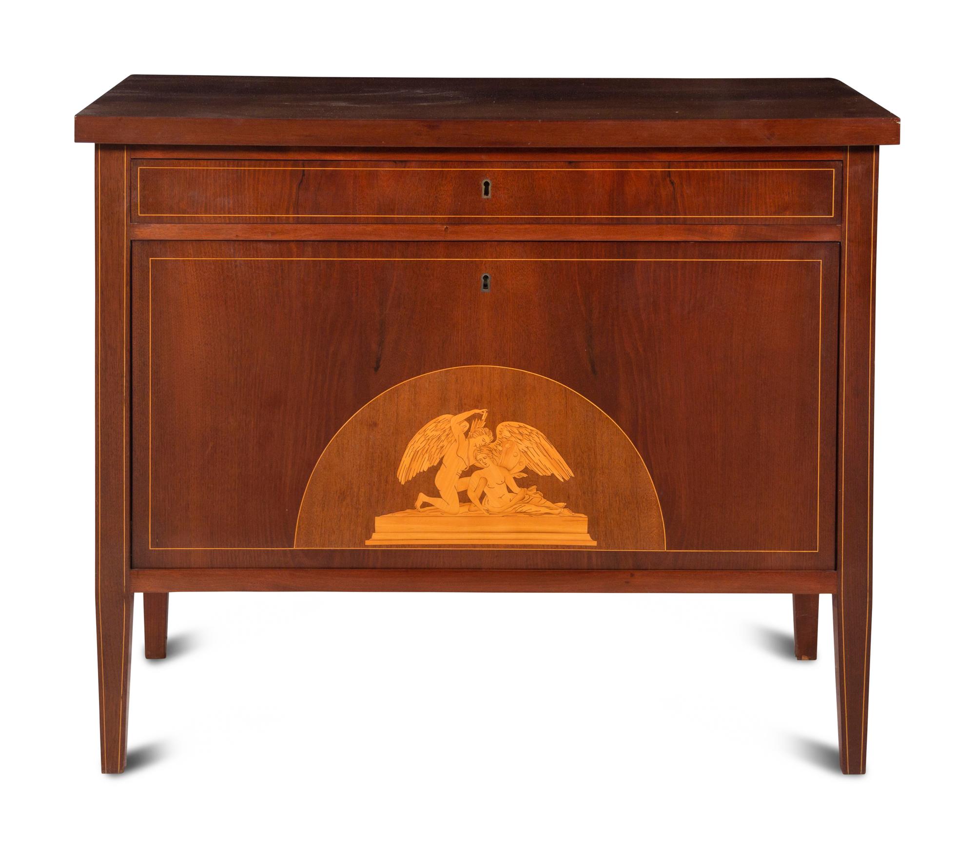 A Danish Marquetry Commode
