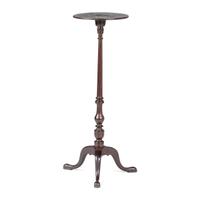 A Chippendale Mahogany Snake Foot Jardiniere Stand