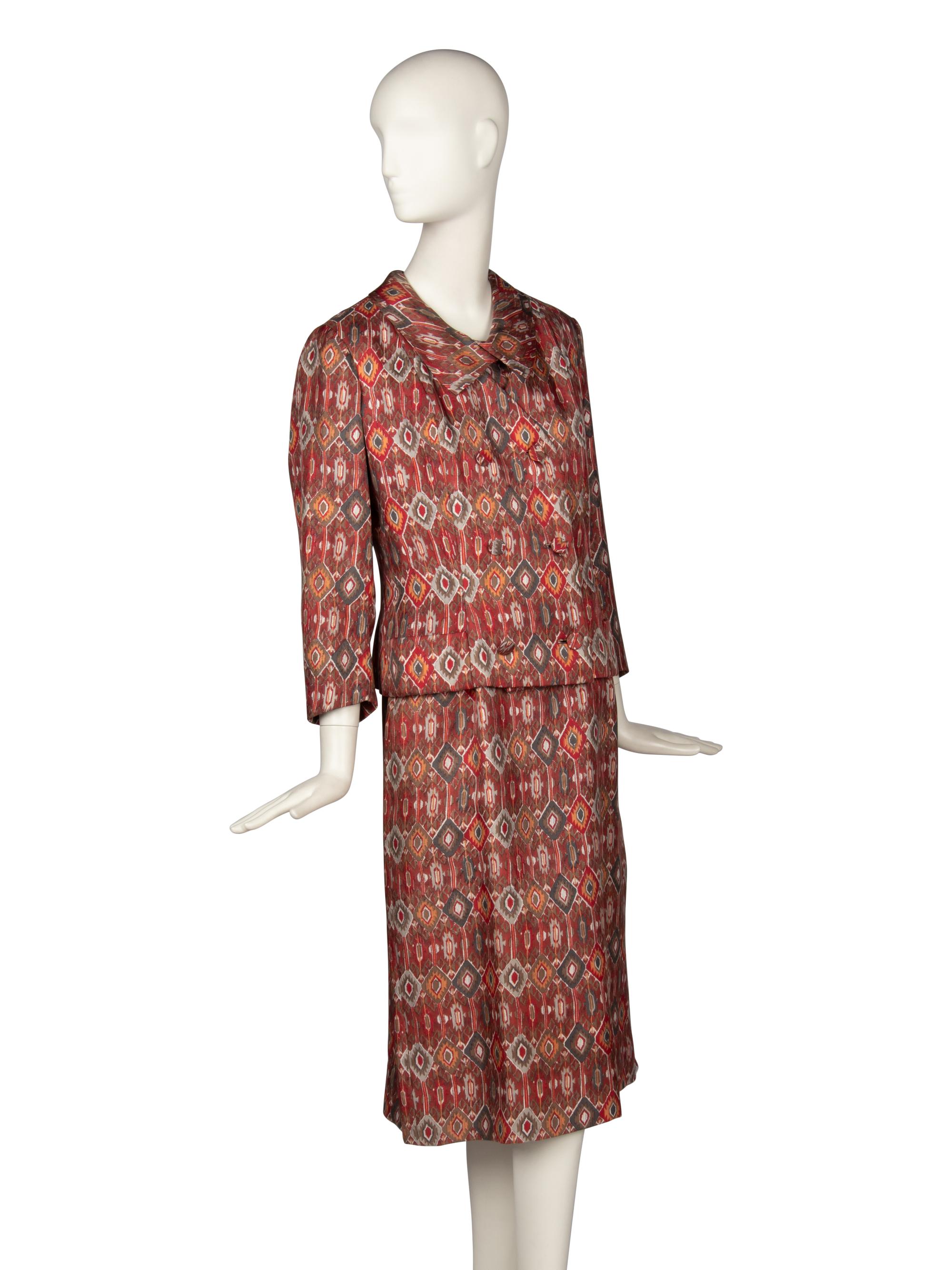 Christian Dior New York, Silk Twill Ensemble