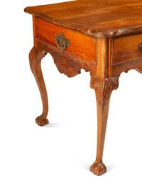 A Dutch Carved Walnut Center Table