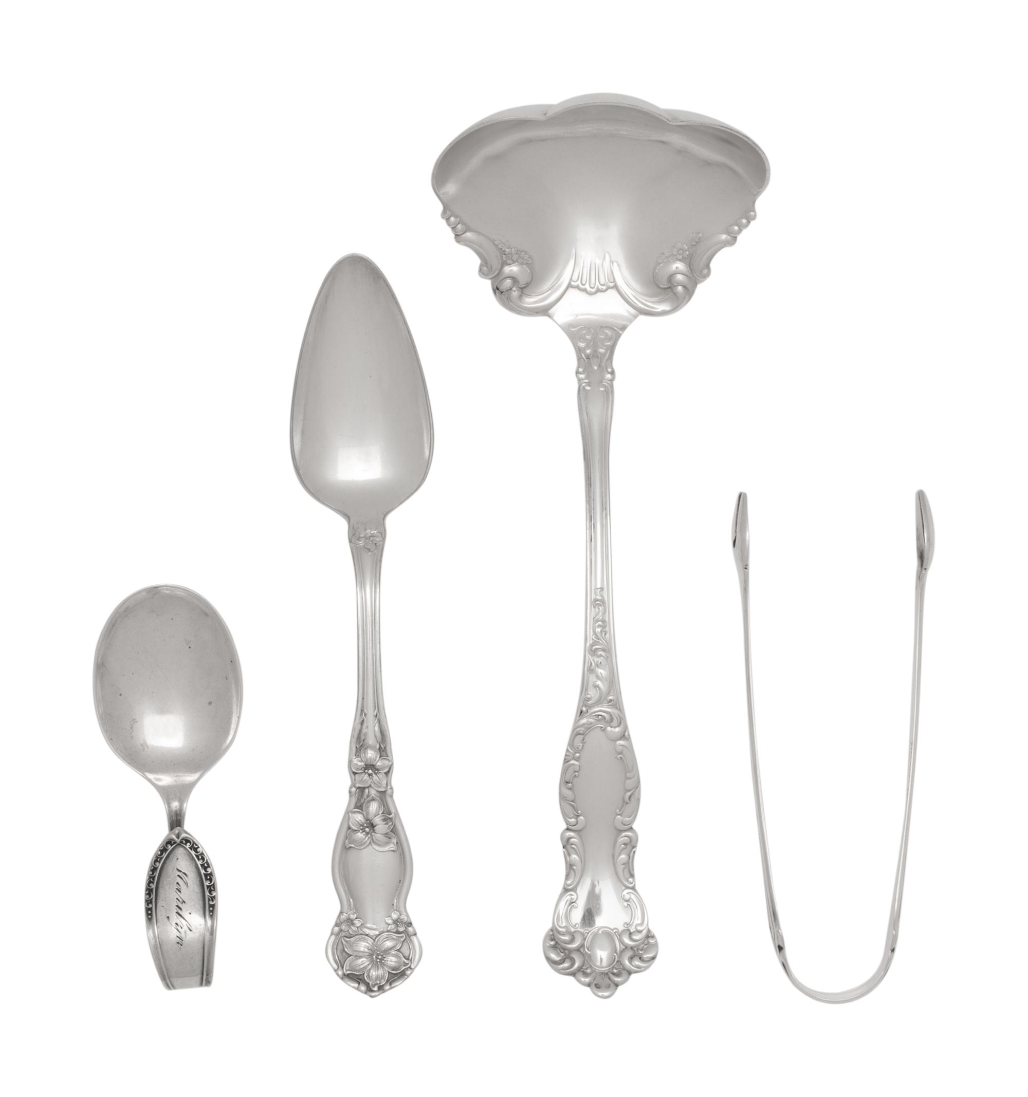 An American Silver Flatware Service