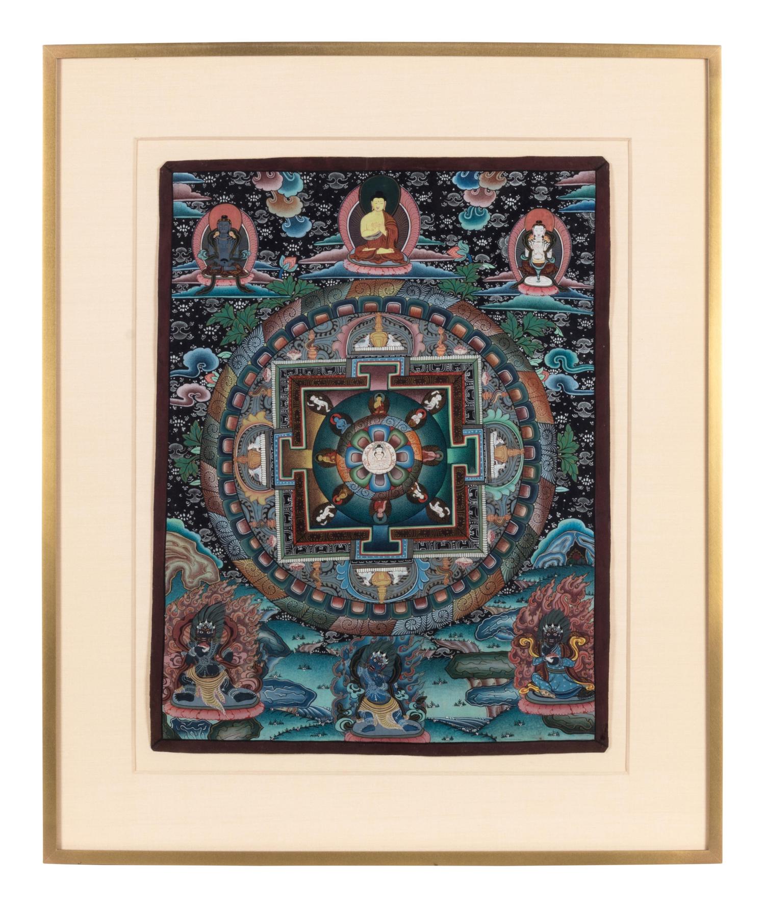 A Tibetan Thangka (ETA #291)