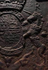 An English Cast Iron Fireback