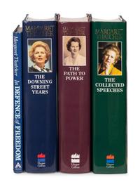 THATCHER, Margaret (1925-2013). A group of 4 memoirs and collections of speeches, comprising: