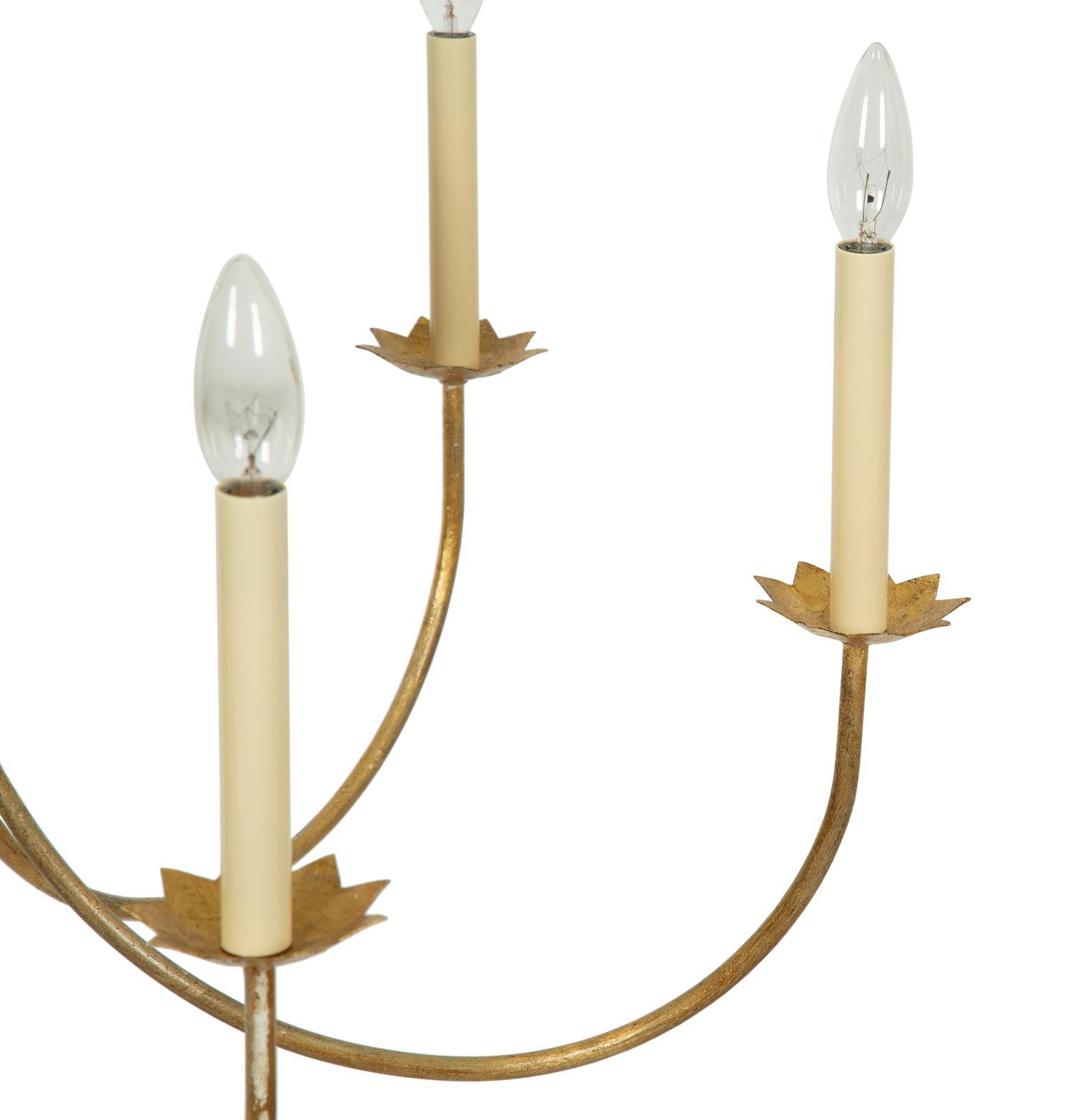 A Neoclassical Style Six Light Chandelier by Visual Comfort — 20TH/21ST CENTURY