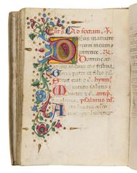 FOLLOWER OF FRANCESCO DI ANTONIO DEL CHIERICO (Florence, active 1433–1484) Book of Hours, in Latin, illuminated manuscript on parchment [Italy, Florence, c. 1480]