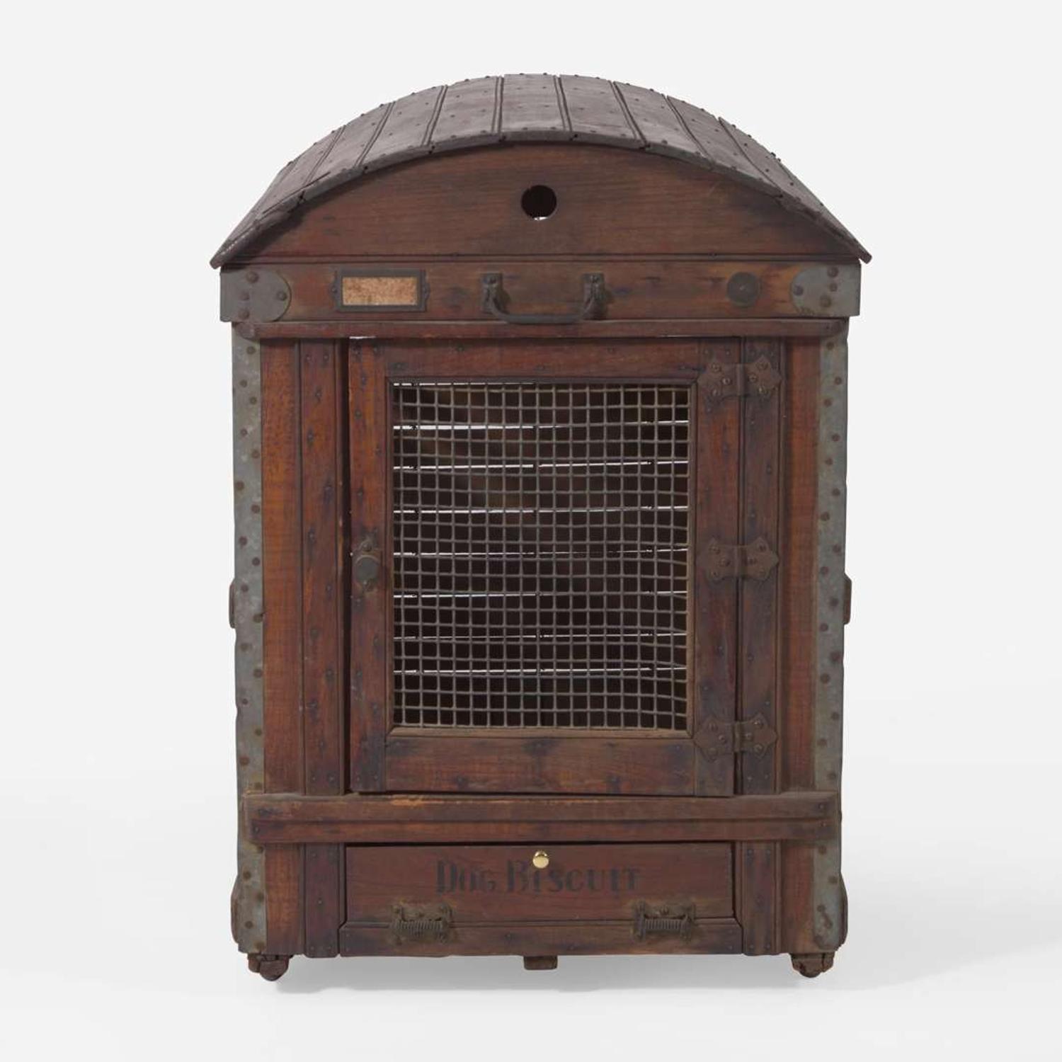 A. Backus Jr. & Sons A Victorian Dog Carrier, Detroit, Michigan, circa 1900