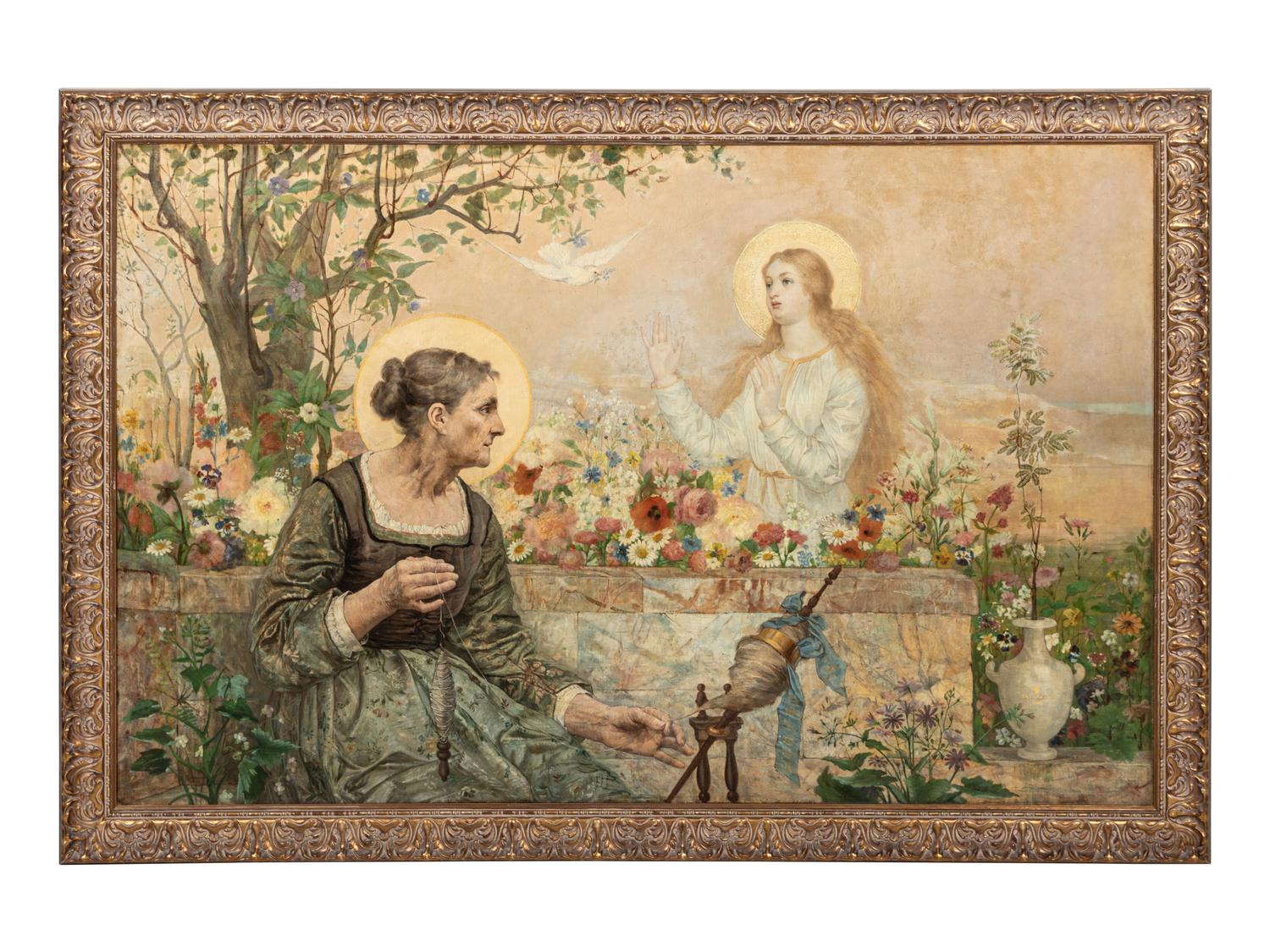 Visitation in the Garden , 1882