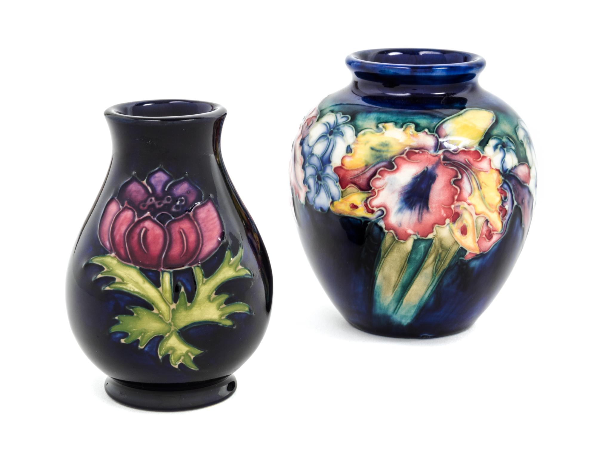 Moorcroft, 20TH CENTURY, two vases