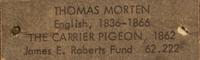 The Carrier Pigeon (The Dove) , 1862