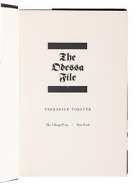 FORSYTH, Frederick (b. 1938). A group of 4 novels by Forsyth, comprising: