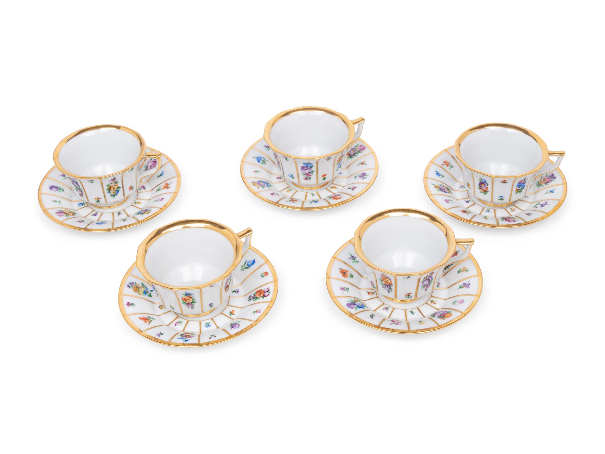 A Royal Copenhagen Porcelain Dinner Service