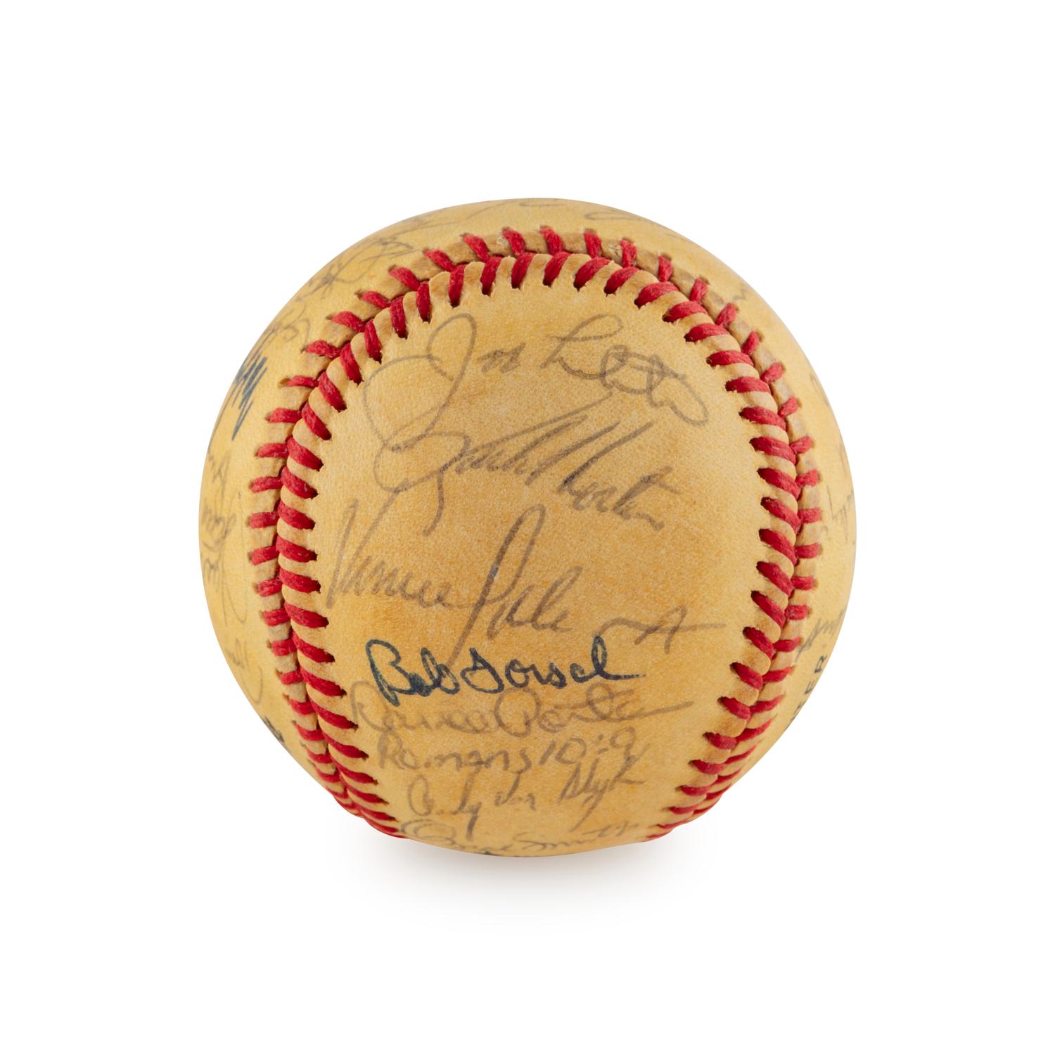 A 1985 St. Louis Cardinals Team Signed Autograph Baseball (Beckett Authentication Services)