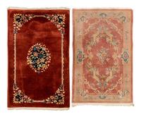Two Chinese Wool Rugs