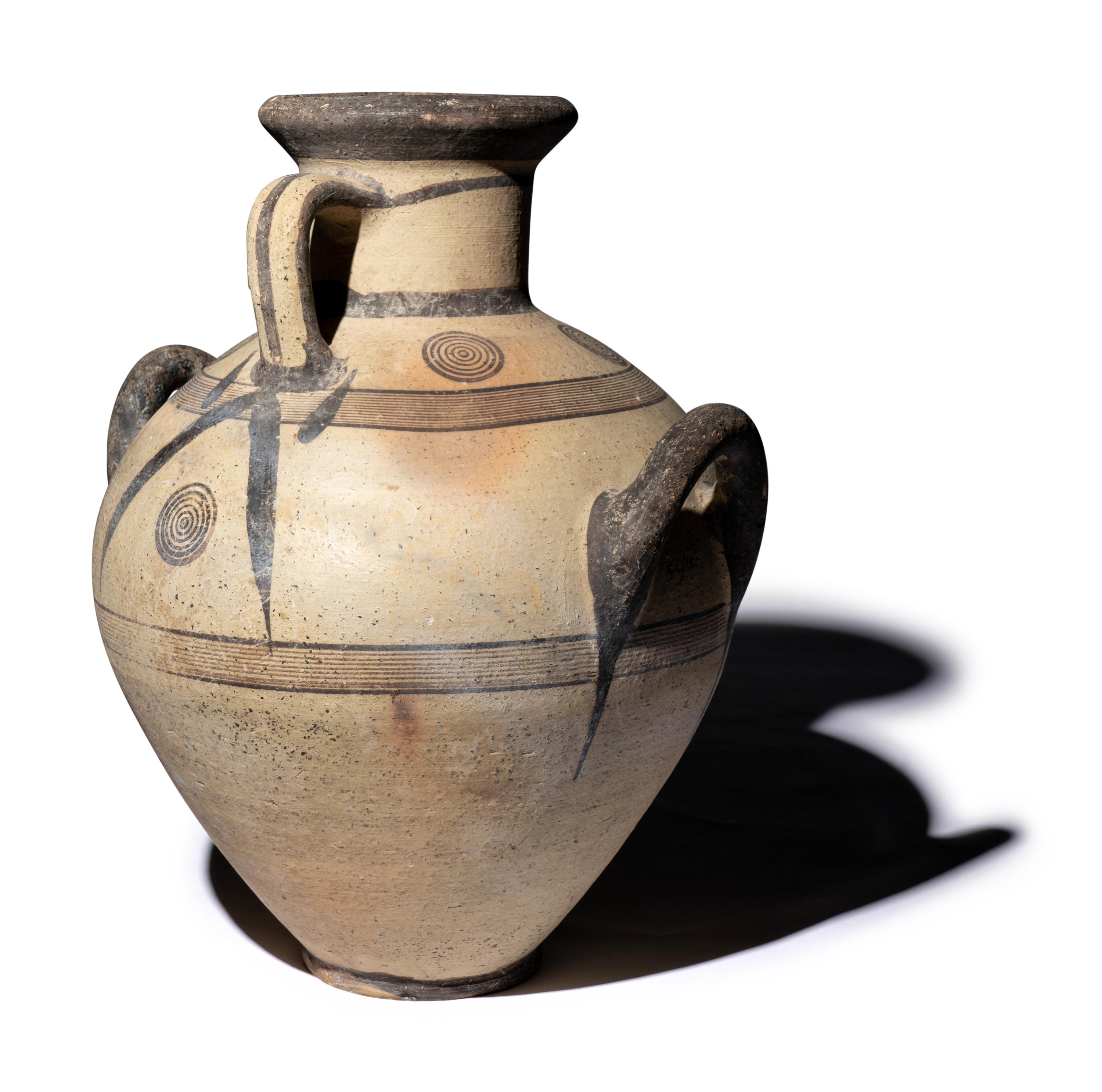 A Cypriot Bichrome Ware Hydria