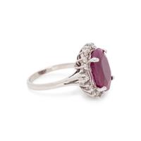 RUBY AND DIAMOND RING
