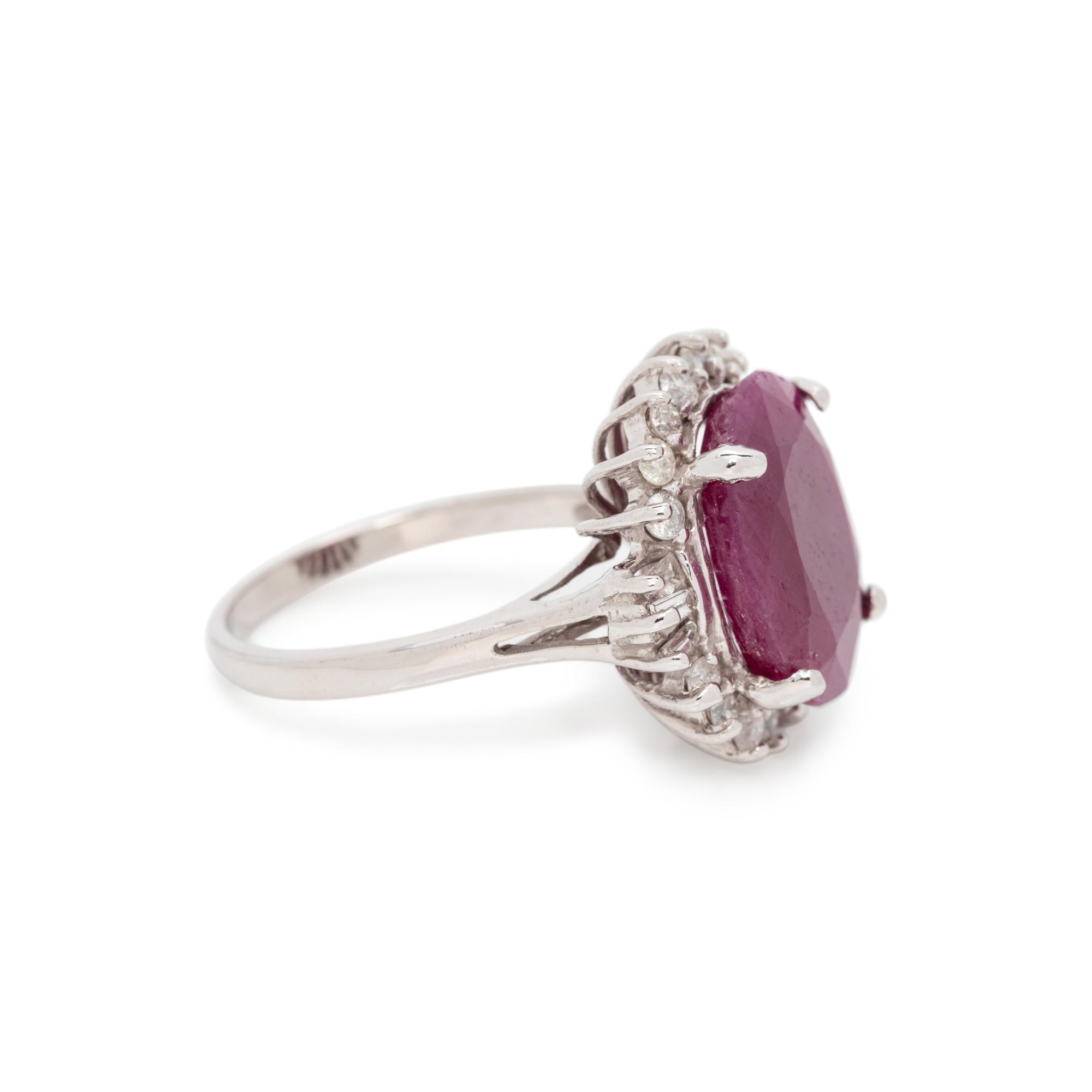 RUBY AND DIAMOND RING