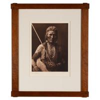 [Native American]. Curtis, Edward S. (1868-1952). A group of 9 large photogravures, comprising: