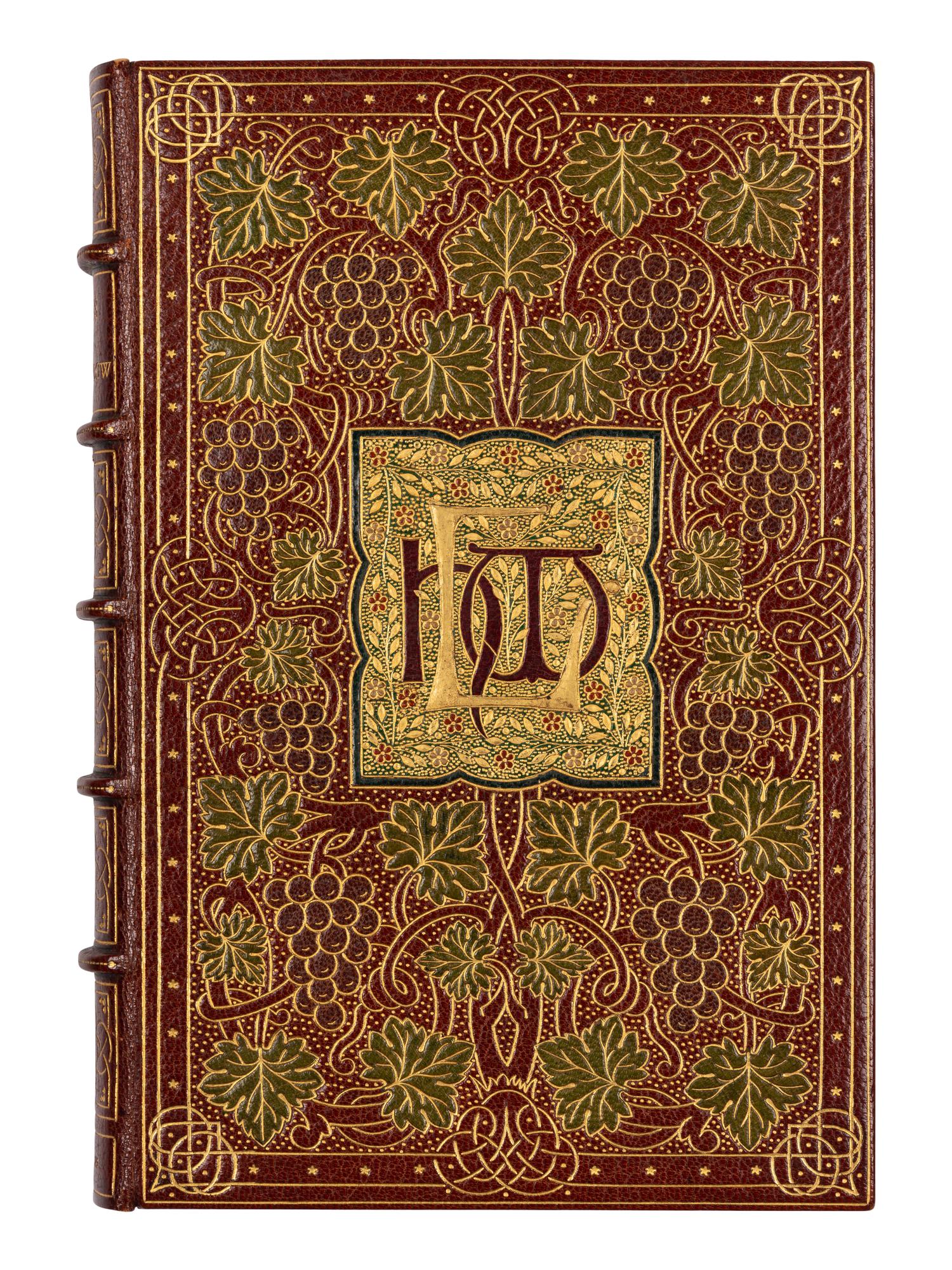 [BINDING -- SANGORSKI & SUTCLIFFE]. LONGFELLOW, Henry Wadsworth (1807-1882). Poems . London: David Bogue, 1852.