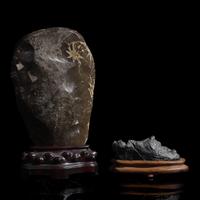 Two Scholar's Stones 賞石兩座