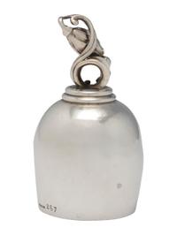 A Georg Jensen Silver Butler's Bell