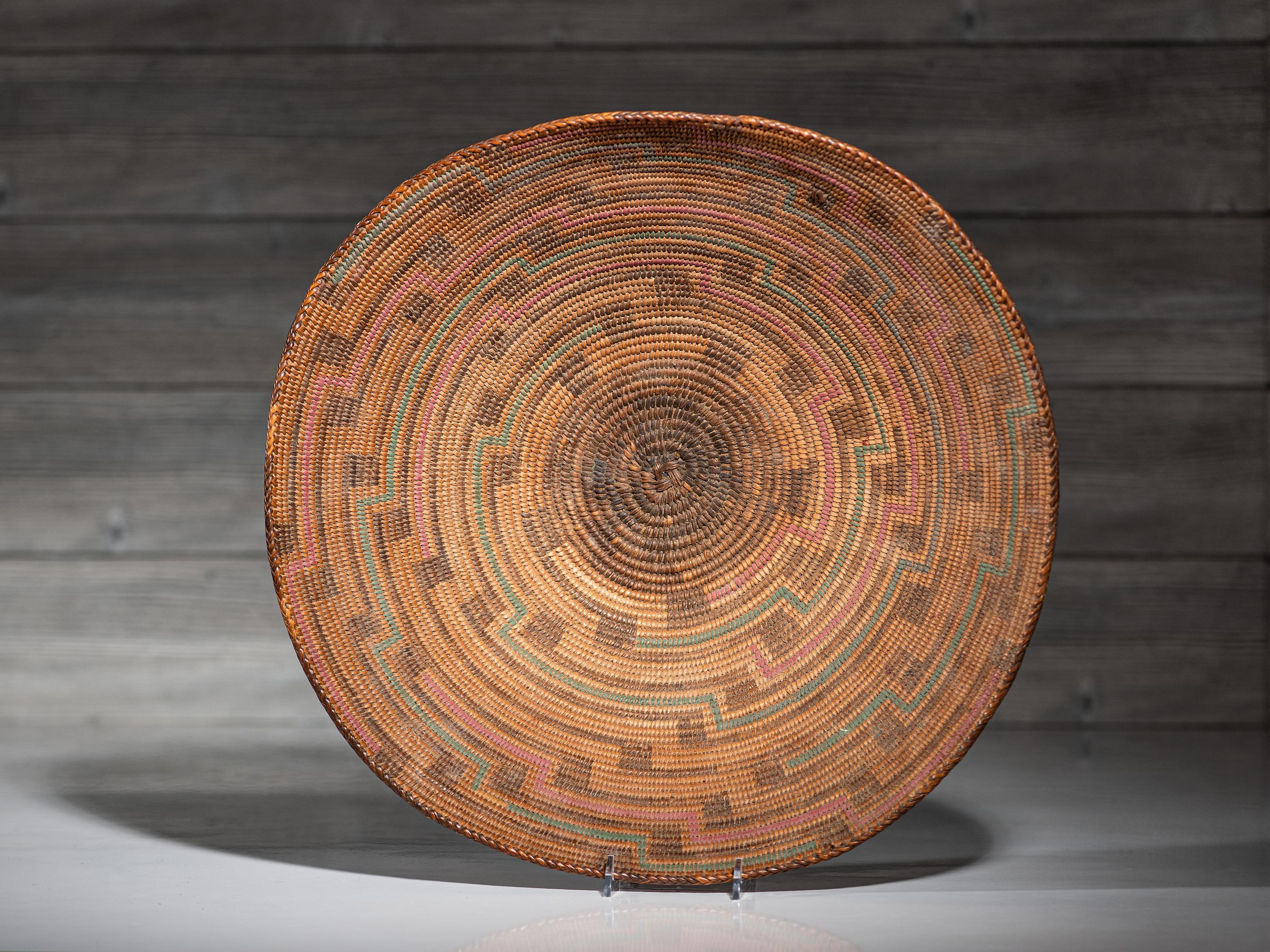 Akimel O'odham Polychrome Basket