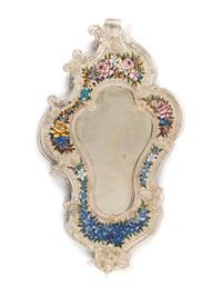 A Venetian Glass and Micro Mosaic Mirror