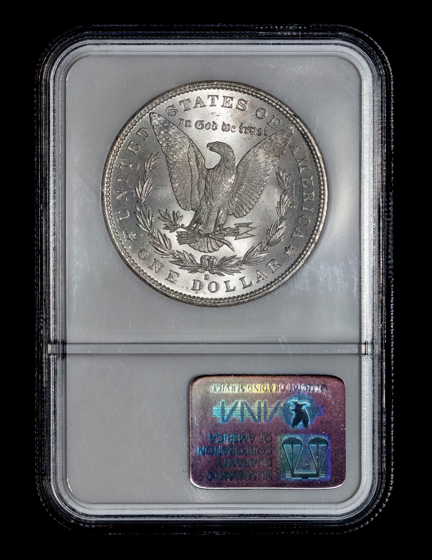 An 1879-S Morgan $1 Coin (NGC MS66)