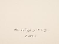 A group of five prints ( The Brewery by a Frozen Canal; The Repast Under the Tent; The Village Gateway; Untitled (Archway Over the Road); Untitled (View of a Walled Town) )