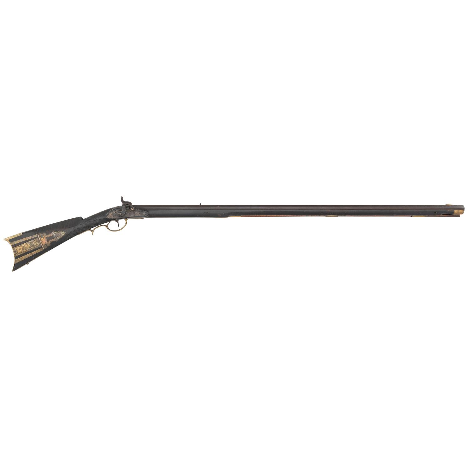 Percussion Trade Rifle by H.S. Groff