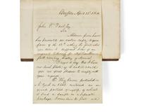 [Americana] Fillmore, Millard (Chamberlain, Ivory, and Thomas Moses Foote). Biography of Millard Fillmore