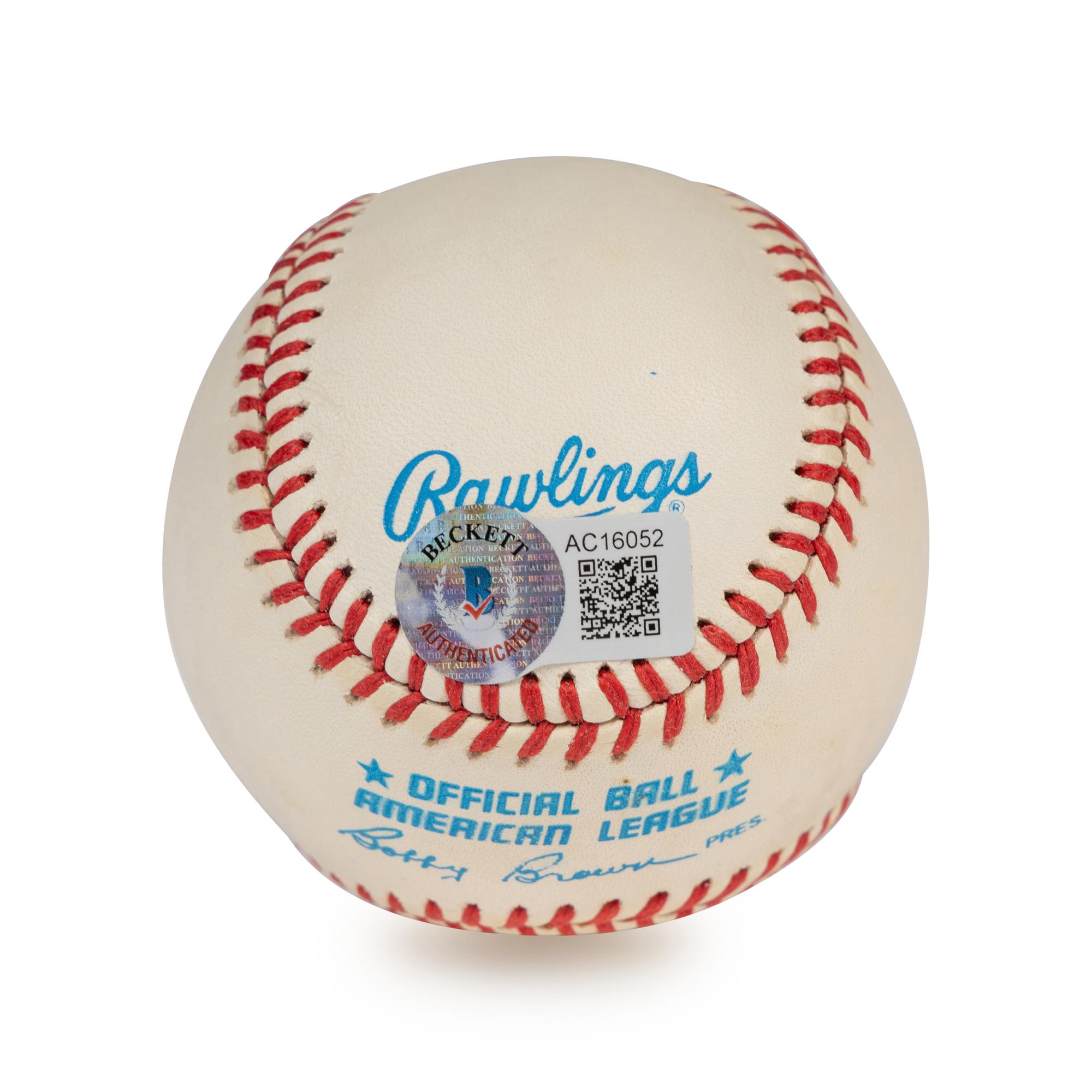 A Griffey Family Signed Autograph Baseball (Beckett Authentication Services Letter)