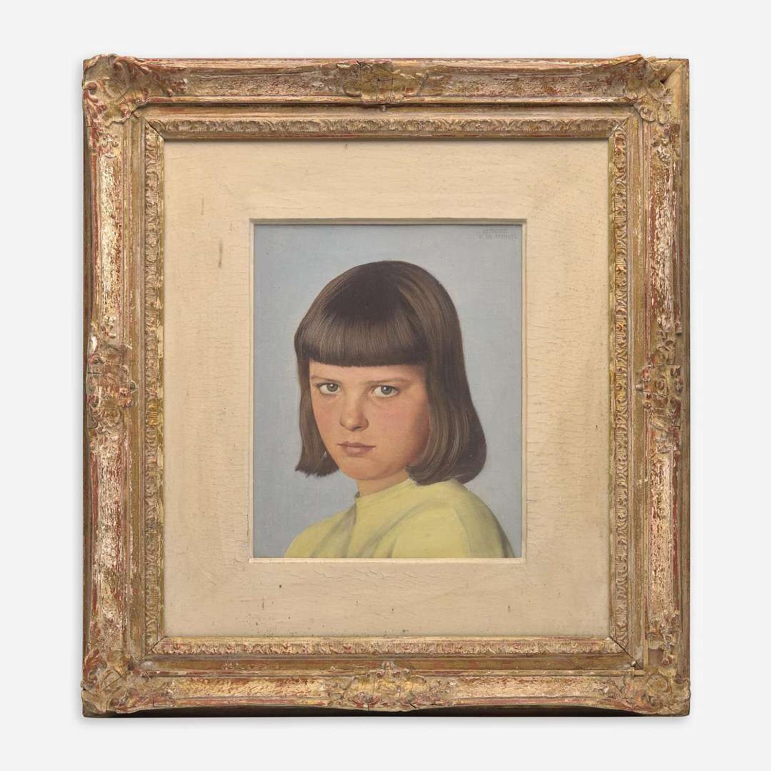 Bernard Boutet de Monvel (French, 1881-1949) Portrait of a Young Girl