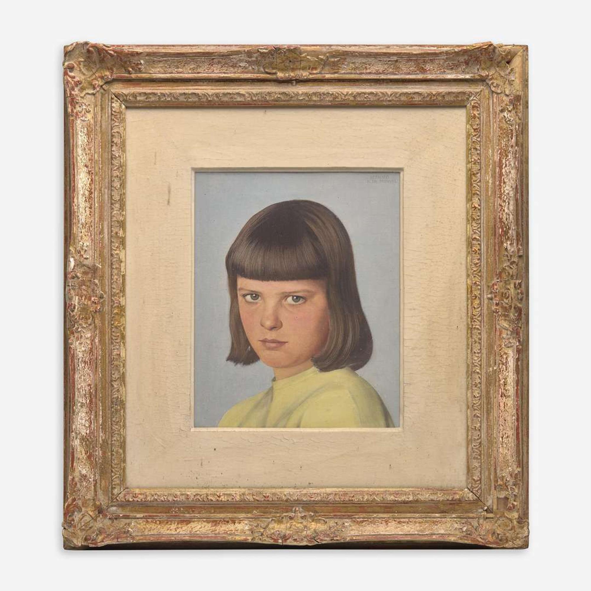 Bernard Boutet de Monvel (French, 1881-1949) Portrait of a Young Girl