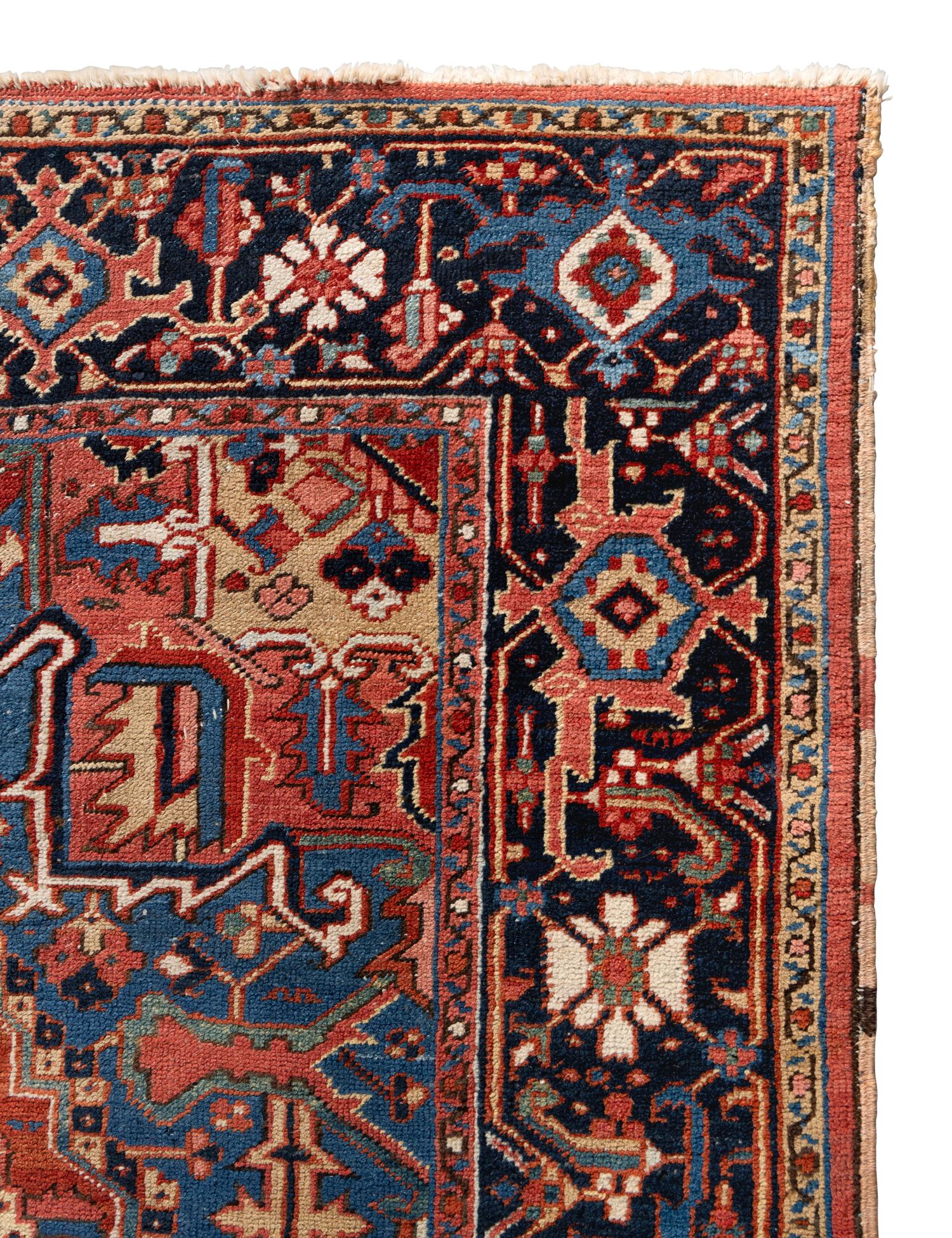 A Heriz Rug