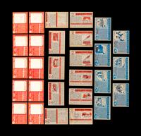 A Group of 28 1955, 1956 and 1958 Topps Football Cards (Including Two Lenny Moore Rookies, Sonny Jurgensen Rookie and Johnny Unitas),
