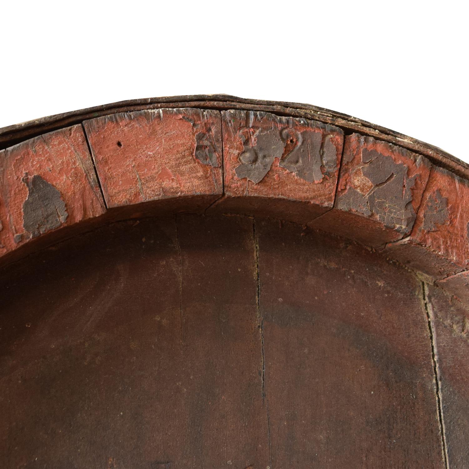 A Pair of Olive Oil Casks 39" W x 48" D x 77.5" H — Italy, 20th Century