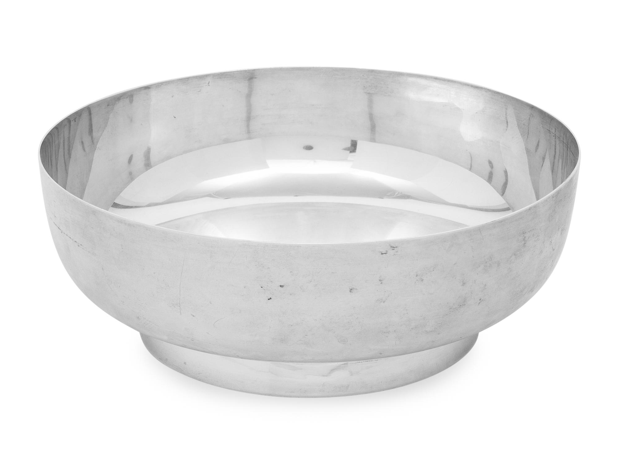 An American Silver Presentation Bowl