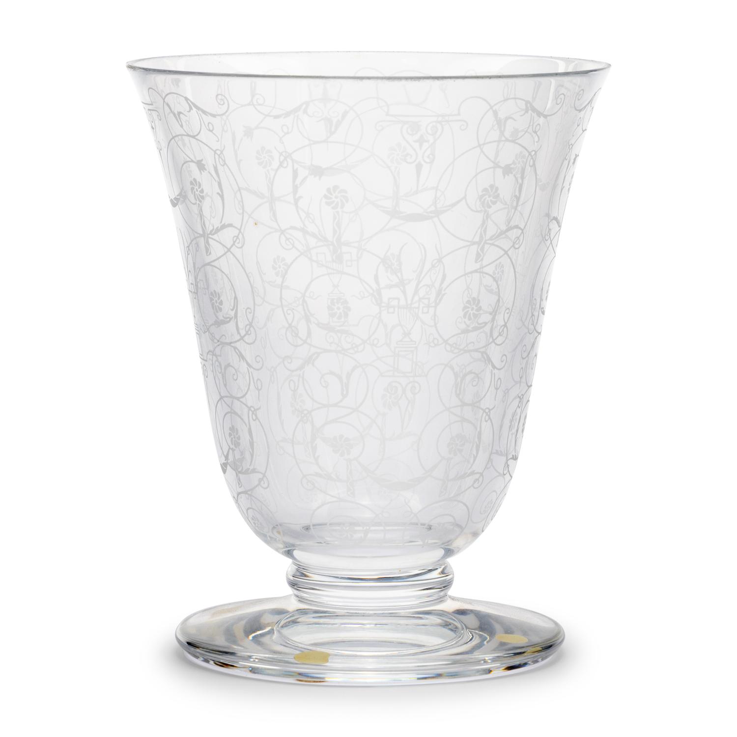 A Collection of Baccarat Glass Table Articles