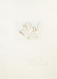 Petites Nus (from Apollonaire ) (a group of 7 prints from the portfolio of 8)