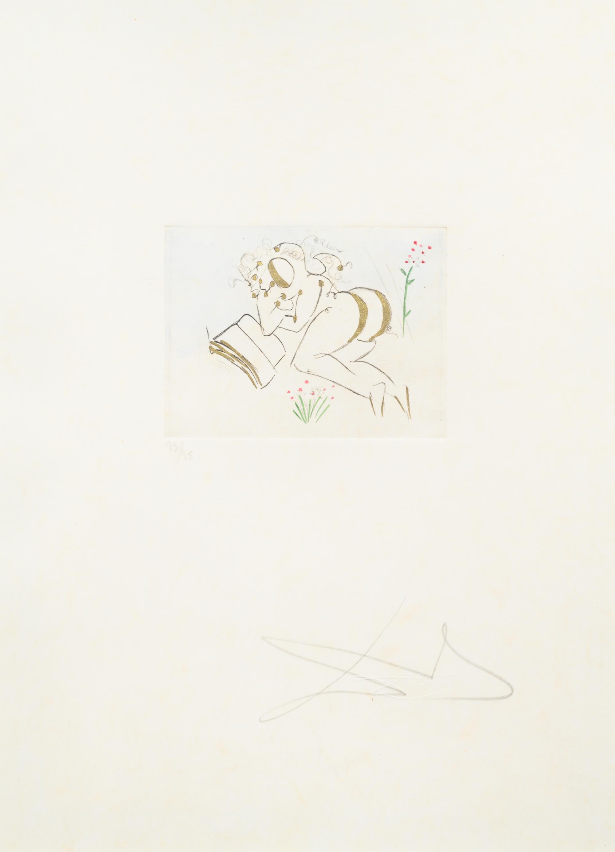 Petites Nus (from Apollonaire ) (a group of 7 prints from the portfolio of 8)