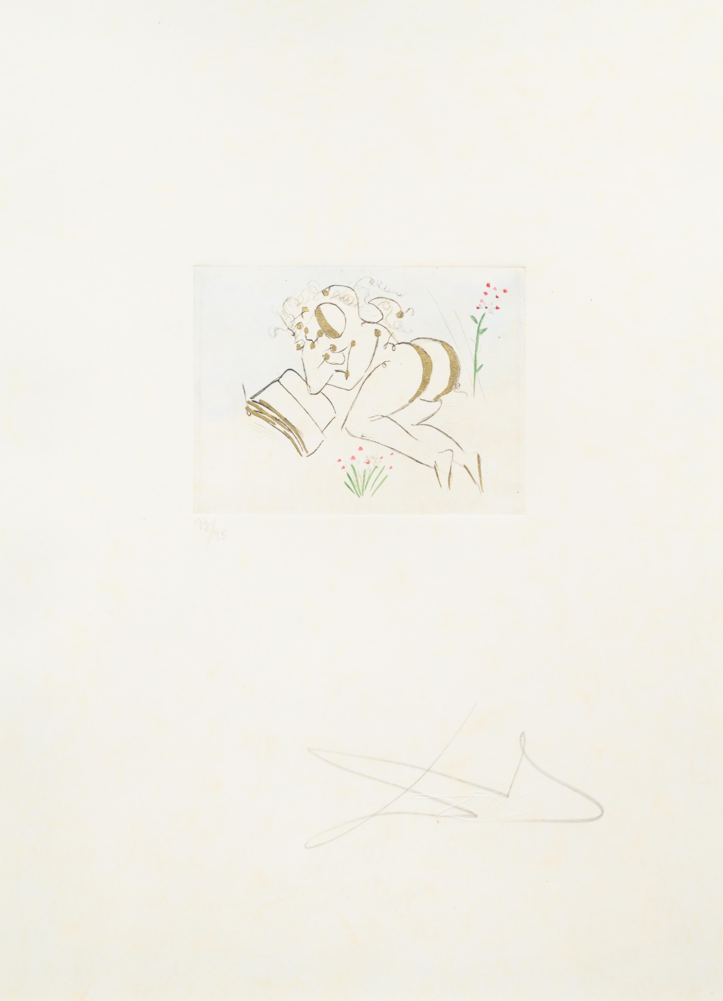 Petites Nus (from Apollonaire ) (a group of 7 prints from the portfolio of 8)