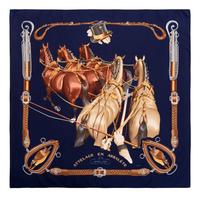 Three Hermès 90cm Silk Scarves