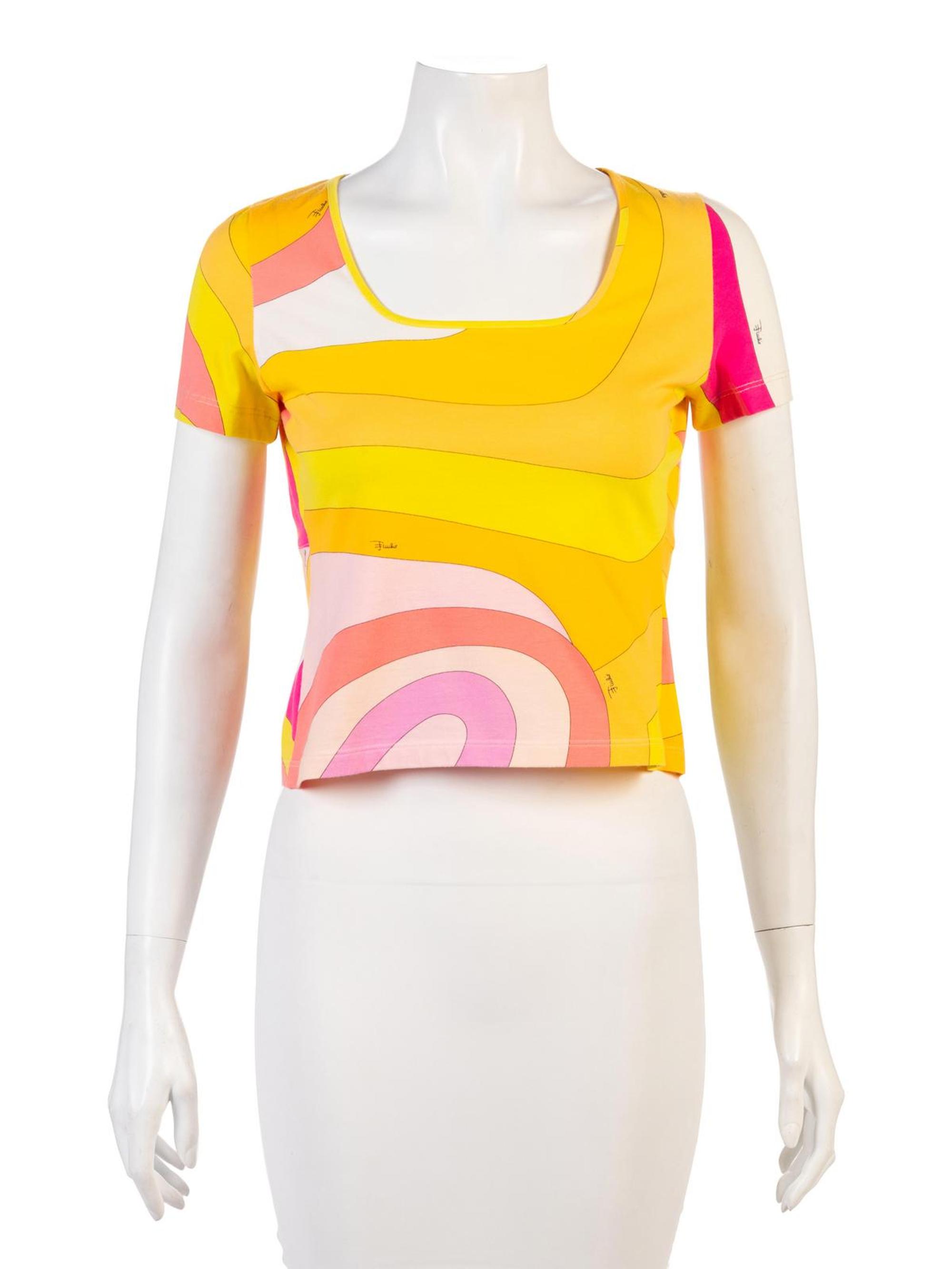 Collection of Pucci & Missoni Tops & Scarves, 1990-2010s