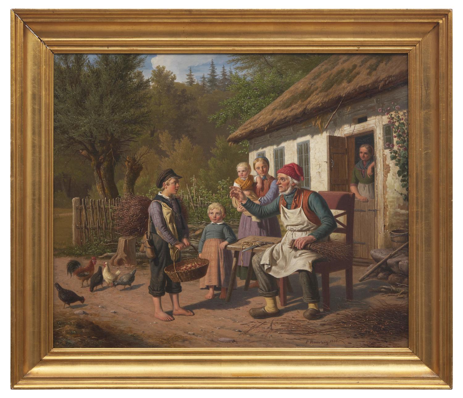 Grandfather's Advice , 1858
